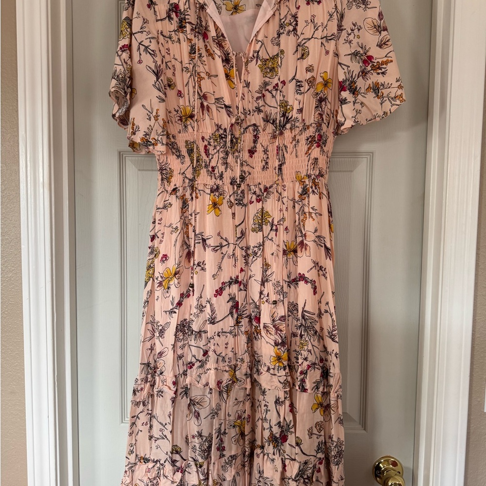 Floral Pink Dress